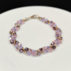Bracelet Les pensées de Lila – Douceur florale, éclat discret