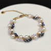 Bracelet Lilas – Fraîcheur nacrée et éclats bohèmes