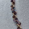 Collier Héliotrope – Éclats étoilés aux reflets d’améthyste