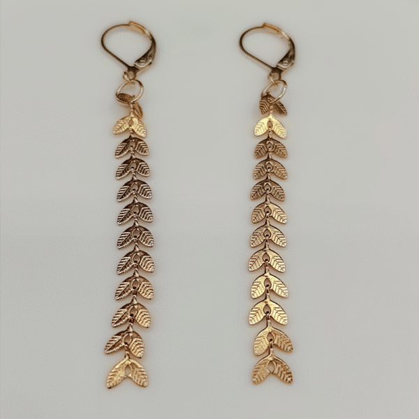 Boucles d'oreilles Olympia – L'esprit d'une déesse, la force d'un métal