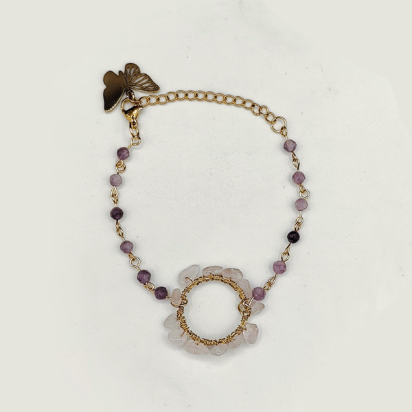 Bracelet Papillon – Légèreté du cœur, force des pierres
