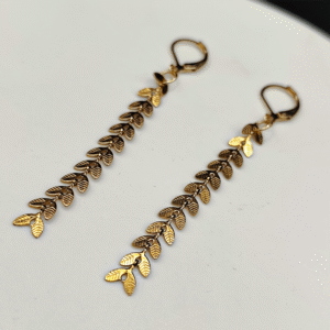 Boucles d'oreilles Olympia – L'esprit d'une déesse, la force d'un métal