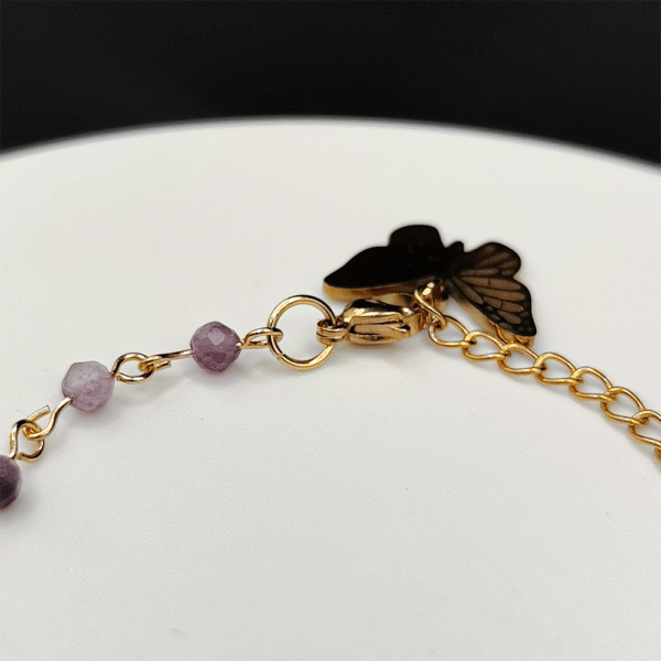 Bracelet Papillon – Légèreté du cœur, force des pierres