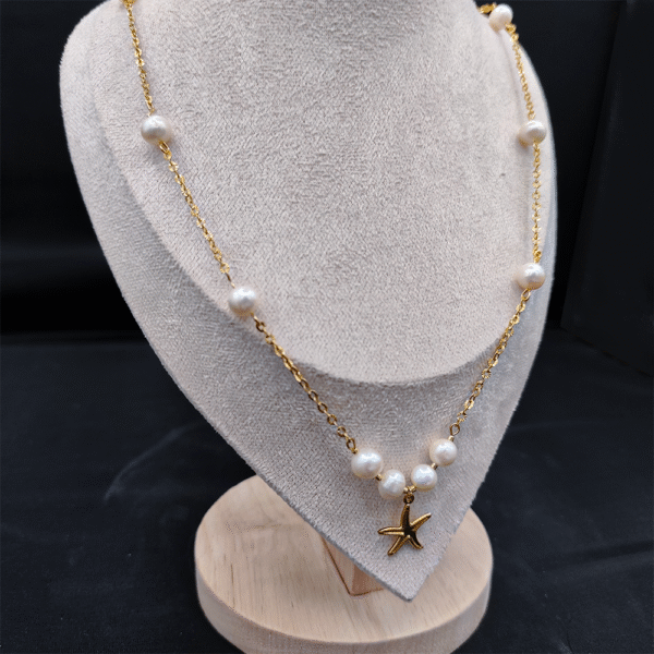 Collier Andromeda – L’océan comme écrin, l’étoile comme guide