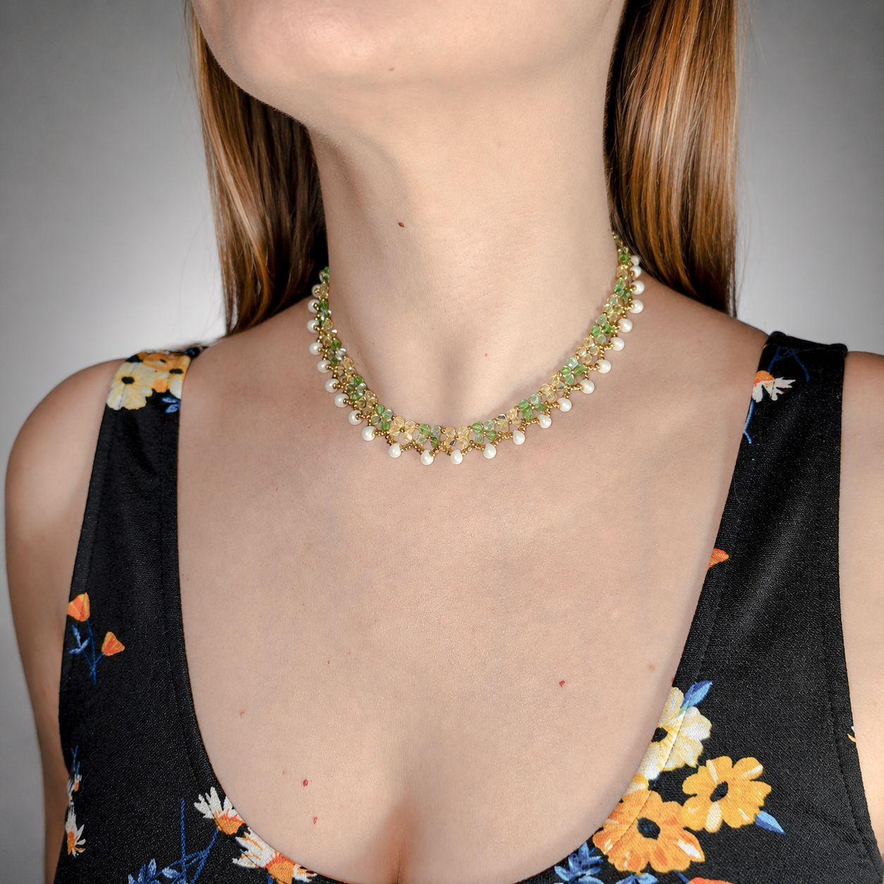 Collier femme Jonquille