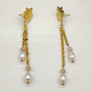 Boucles d'oreilles Les perles du Solstice