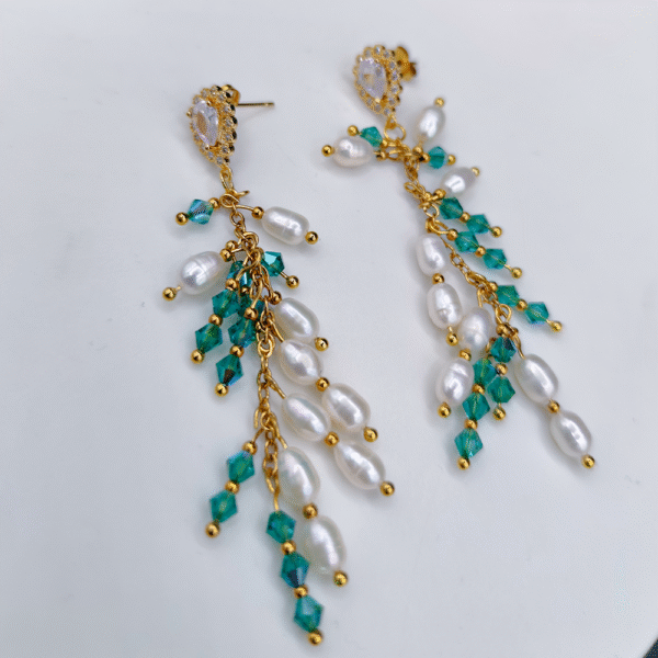 Boucles d'oreilles le lagon bleu