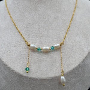 001F Collier le lagon bleu pendentif