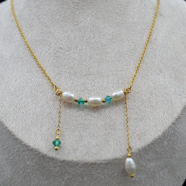 001F Collier le lagon bleu pendentif