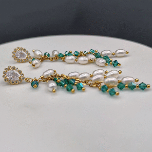 Boucles d'oreilles le lagon bleu