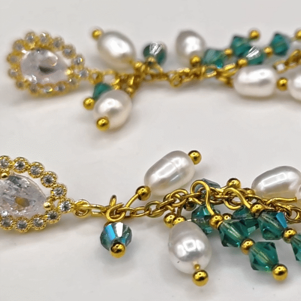 Boucles d'oreilles le lagon bleu
