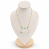 Collier lagon bleu pendentif