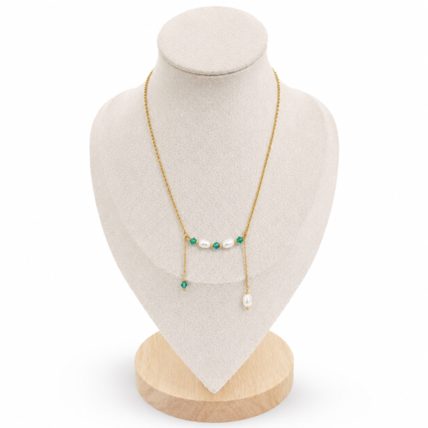 Collier lagon bleu pendentif