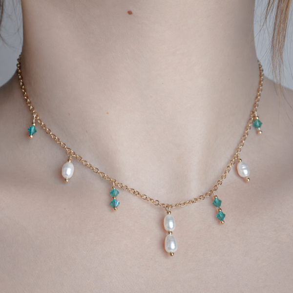 04 Collier lagon bleu