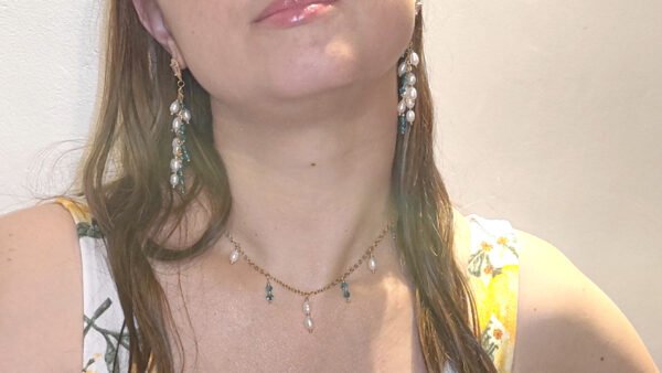 Boucles d'oreilles le lagon bleu