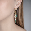 Boucles d'oreilles lagon bleu