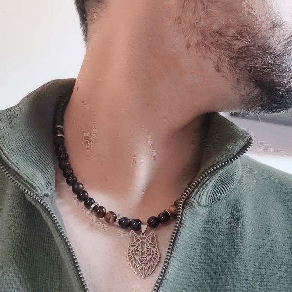 collier Tête de Loup