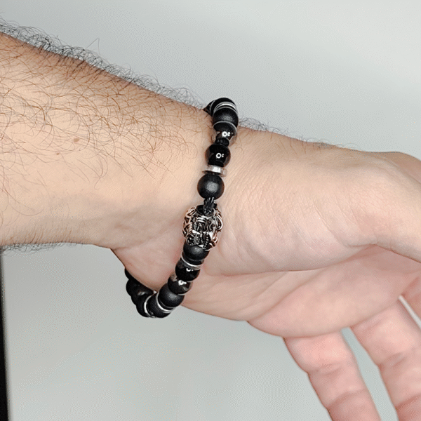 002 bracelet tête de tigre