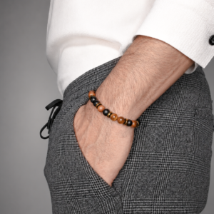 01VOLCAN Bracelet Œil de Tigre