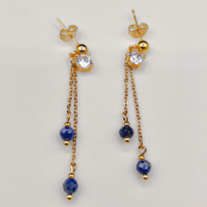 Boucles d'oreilles Lueur d’Azur