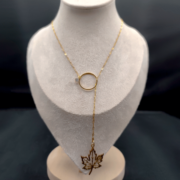 Collier Feuille d’Automne