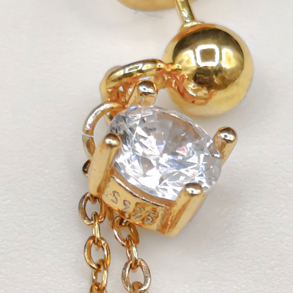 003 Boucles d'oreilles Lueur d’Azur