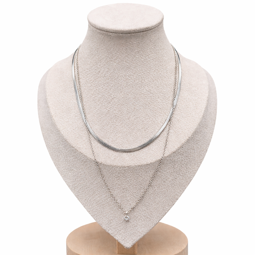 Collier " Double rang "