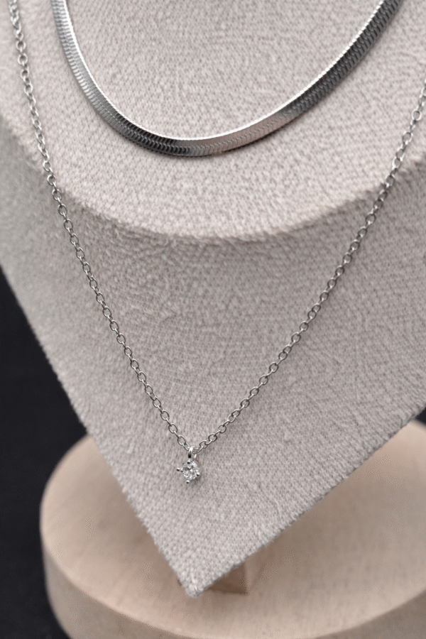 004 Collier " Double rang "