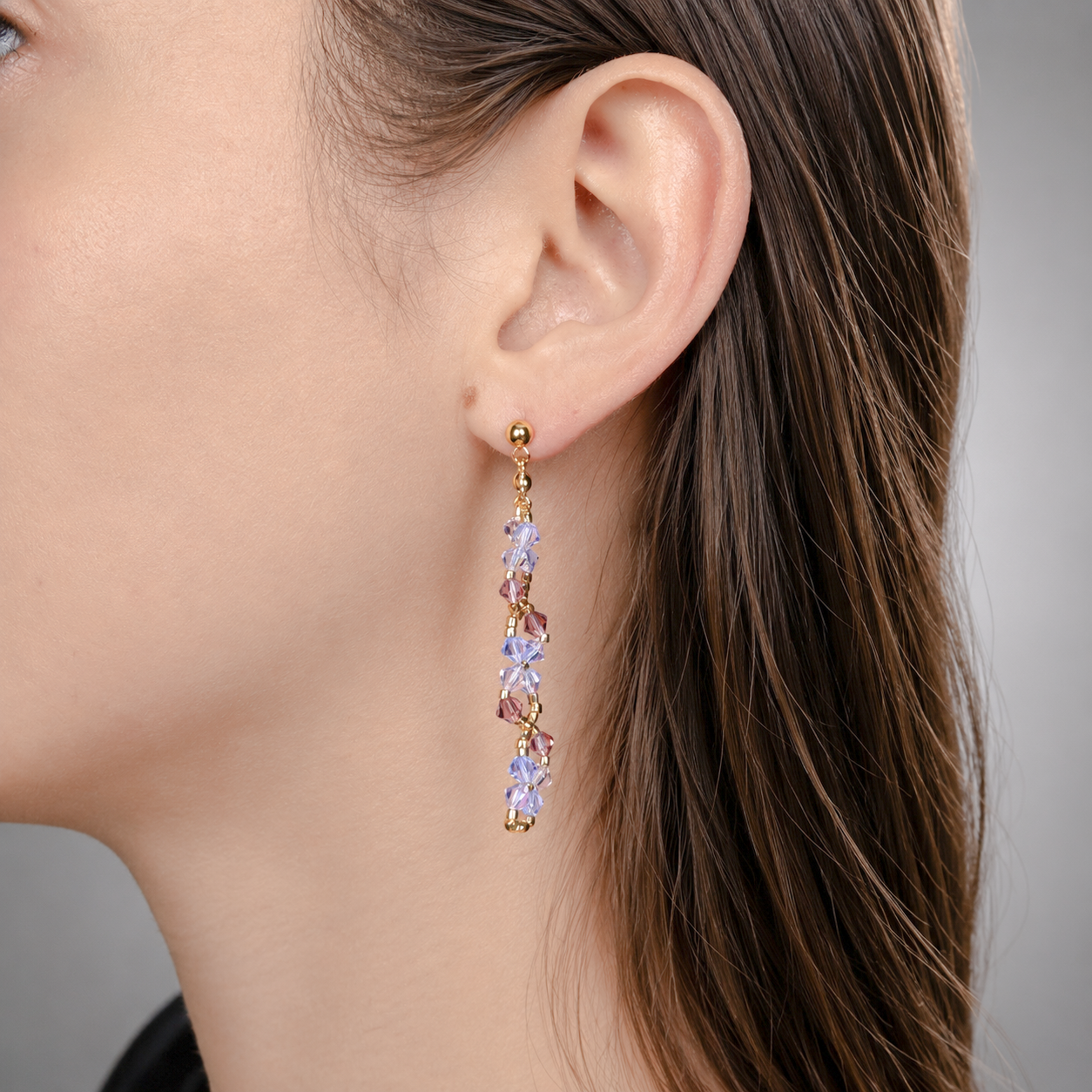 Boucles d’oreilles Les Pensées de Lila