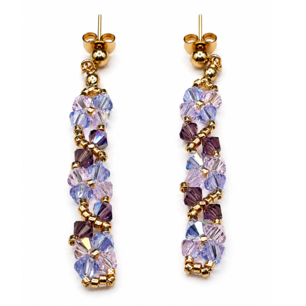 Boucles d’oreilles Les Pensées de Lila