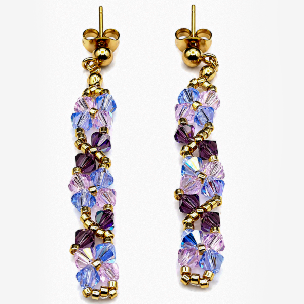 Boucles d’oreilles Les Pensées de Lila