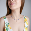 06 Collier Lagon Bleu Argenté