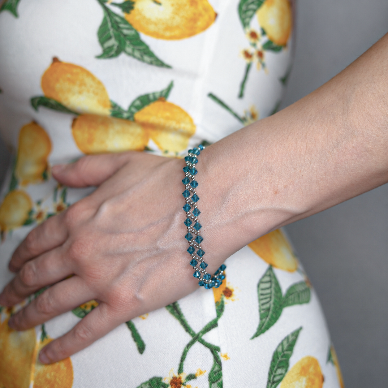 Bracelet Lagon Bleu